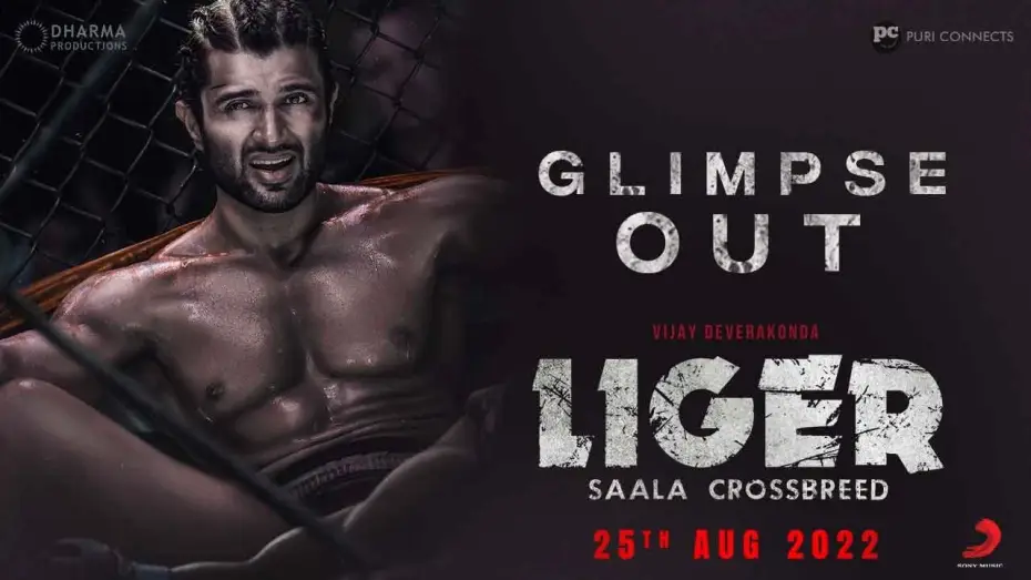 Watch film Liger | Glimpse of LIGER | Vijay Deverakonda | Puri Jagannadh | Ananya Panday | Karan Johar | 25th August