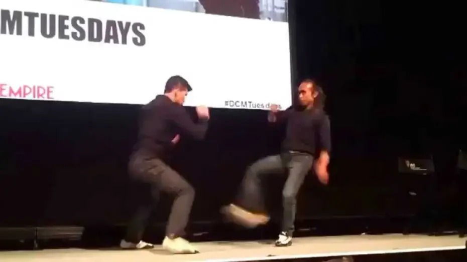 Watch film The Raid 2 — Iko Uwais and Yayan Ruhian onstage demo