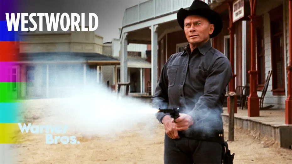 Watch film Westworld | Gunslinger Robot Shoots Westworld Guests