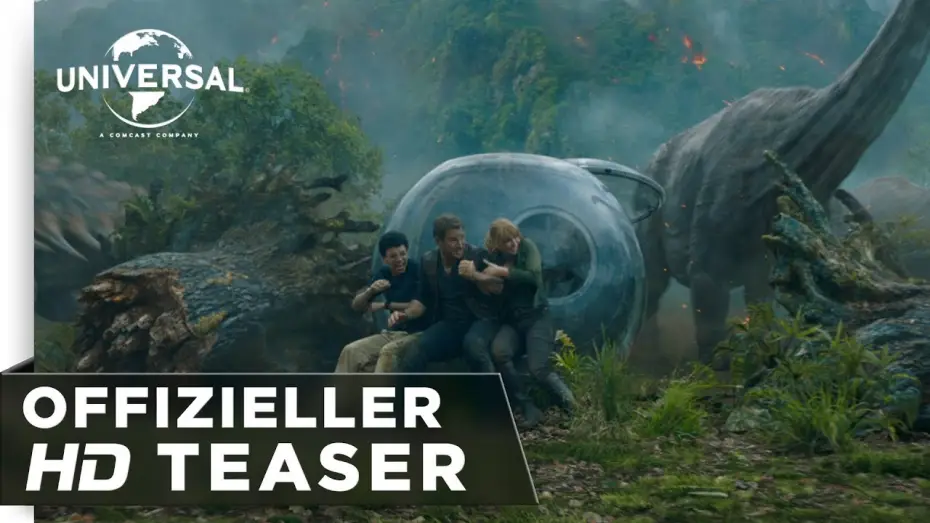 Watch film Jurassic World: Fallen Kingdom | Jurassic World: Das gefallene K&ouml;nigreich - Teaser RUN deutsch/german HD