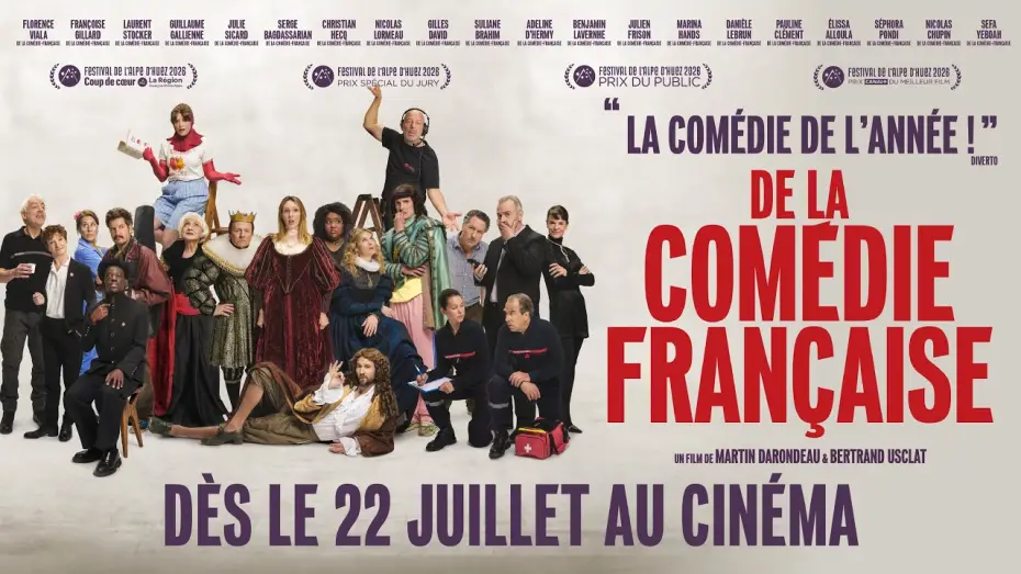 Watch film Com&eacute;die-Fran&ccedil;aise | DE LA COM&Eacute;DIE-FRAN&Ccedil;AISE (Teaser ) - D&egrave;s le 22 juillet au cin&eacute;ma