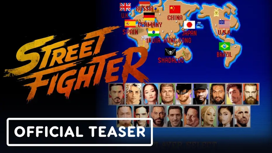 Watch film Street Fighter | Cast Reveal Teaser