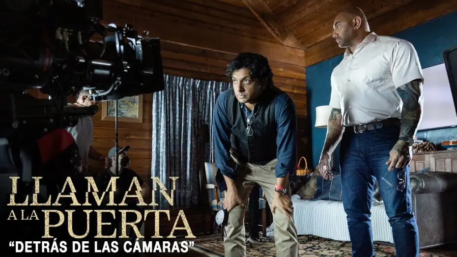 Watch film Knock at the Cabin | Detr&aacute;s de las c&aacute;maras [VOSE]