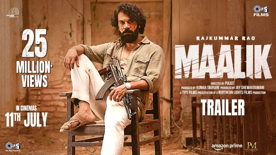 Watch film Maalik | Maalik Trailer | Rajkummar Rao, Manushi Chhillar, Prosenjit |Pulkit, Kumar Taurani & Jay S|11th July