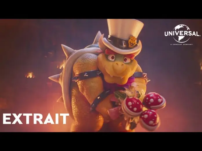 Watch film The Super Mario Bros. Movie | Super Mario Bros - Bowser Clip "Peach" VF [Actuellement au cin&eacute;ma]