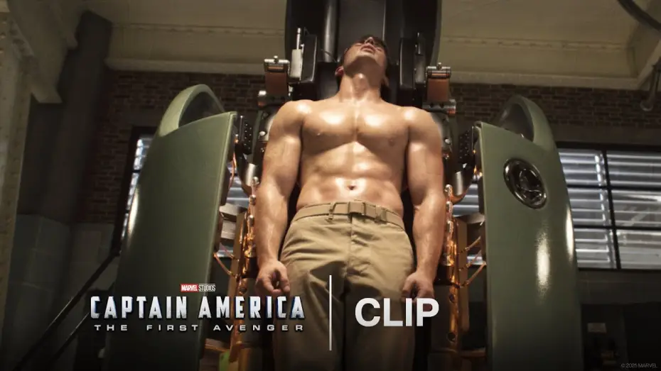 Watch film Captain America: The First Avenger | Steve Rogers Transforms Into Captain America - Official Clip