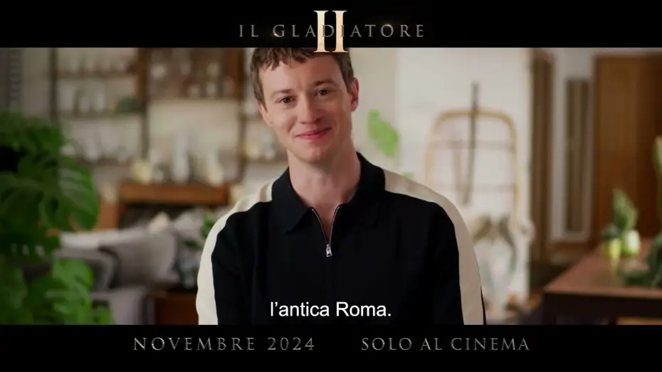 Watch film Untitled Gladiator Sequel | Il Gladiatore II | Featurette Joseph Quinn