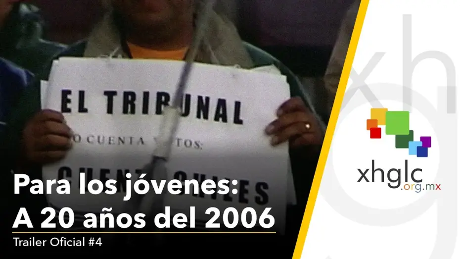 Watch film Para los j&oacute;venes: a 20 a&ntilde;os del 2006 | Para Los J&oacute;venes: A 20 a&ntilde;os del 2006 (Trailer Oficial #4)