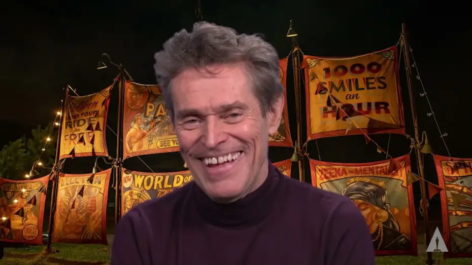 Watch film Nightmare Alley | Nightmare Alley's Willem Dafoe | Tricks of the Trade: Getting Into Character