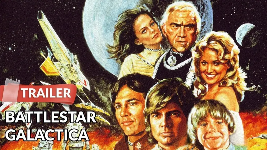 Watch film Battlestar Galactica | Battlestar Galactica The Movie 1978 Trailer HD | Richard Hatch | Dirk Benedict