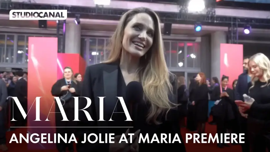 Watch film Maria | Angelina Jolie at the MARIA premiere - London Film Festival