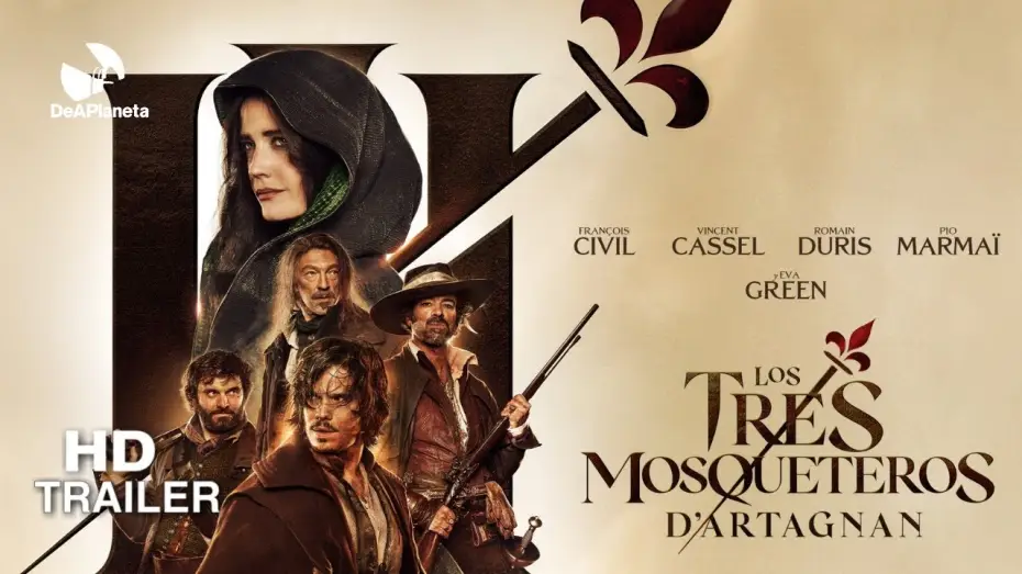 Watch film The Three Musketeers: D'Artagnan | "Los Tres Mosqueteros: D'Artagnan" - Tr&aacute;iler Oficial (Estreno 14 de abril)
