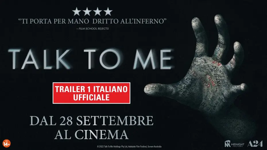 Watch film Talk to Me | Talk To Me - Trailer 1 Italiano Ufficiale