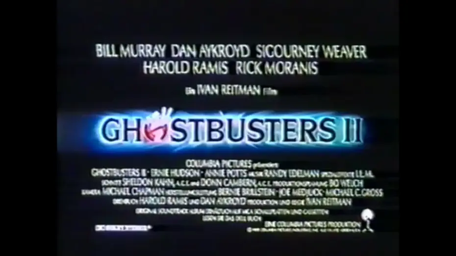 Watch film Ghostbusters II — Ghostbusters II 1989 Offiziell / Original Trailer German / Deutsch Kino  Ghostbusters 2