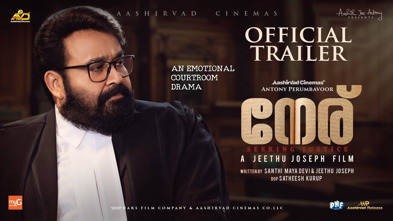 Watch film Neru | Neru - Official Trailer | Mohanlal | Jeethu Joseph | Priyamani | Anaswara Rajan | Antony Perumbavoor