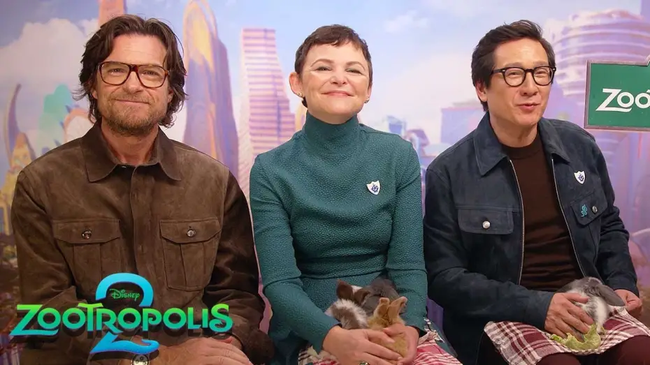 Watch film Zootopia 2 | Zootropolis 2 Cast Meet REAL Bunnies! 🐰 Jason Bateman, Ginnifer Goodwin, Ke Huy Quan