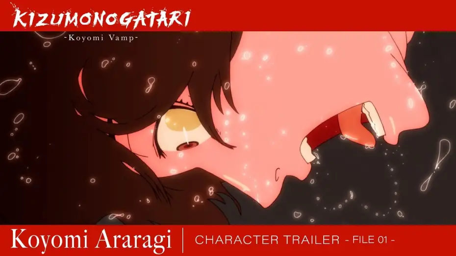 Watch film Kizumonogatari -Koyomi Vamp- | Character Trailer File 01 (Koyomi Araragi) [Subtitled]