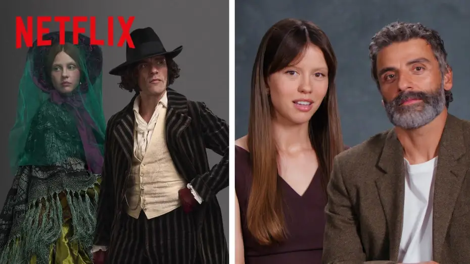 Watch film Frankenstein | Mia Goth & Oscar Isaac on the Artistry of Their Costumes