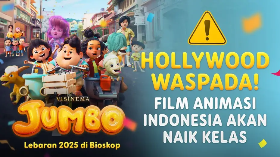 Watch film Jumbo | Official Trailer - JUMBO | Tayang Lebaran 2025 di Bioskop