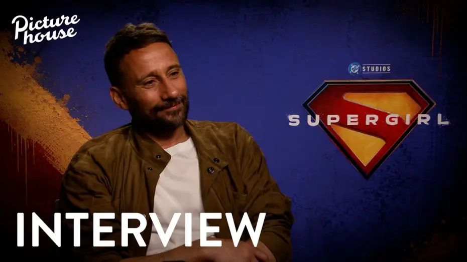 Watch film Supergirl — Interview with actor Matthias Schoenaerts