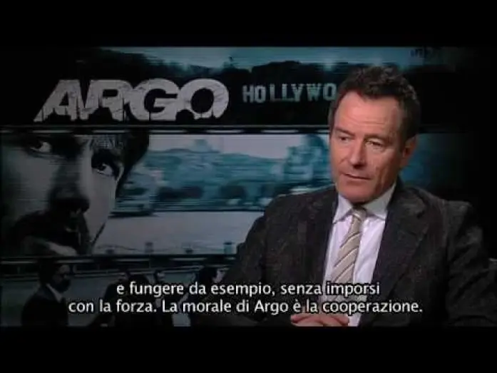 Watch film Argo | Argo di Ben Affleck - Intervista a Bryan Cranston (sottotitoli in italiano)