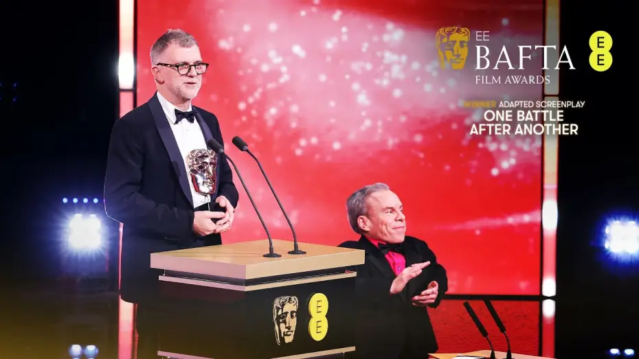 Watch film BC Project | Paul Thomas Anderson Wins the Adapted Screenplay BAFTA | EE BAFTA Film Awards 2026