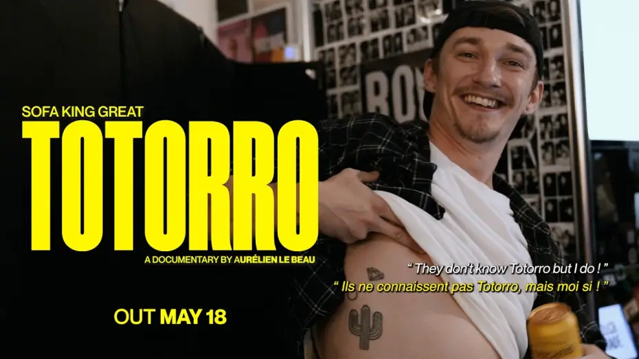 Watch film Sofa King Great — SOFA KING GREAT teaser - TOTORRO documentary OUT MAY 18
