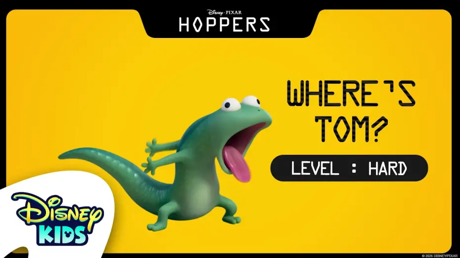 Watch film Hoppers | Find Tom Lizard | Level: HARD