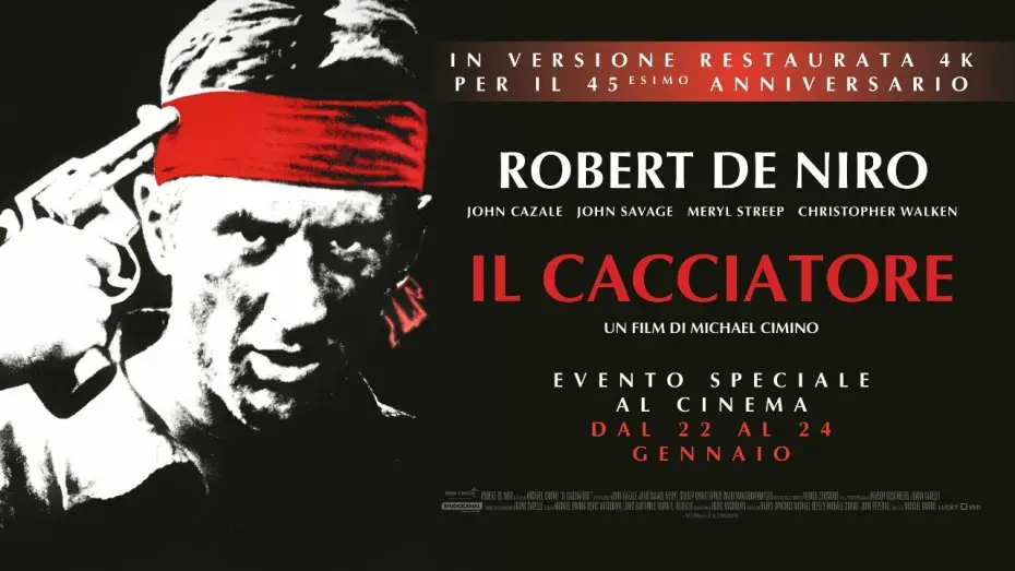 Watch film The Deer Hunter | Il Cacciatore | Il capolavoro di Michael Cimino restaurato in 4K solo 22-23-24 gennaio | Trailer HD
