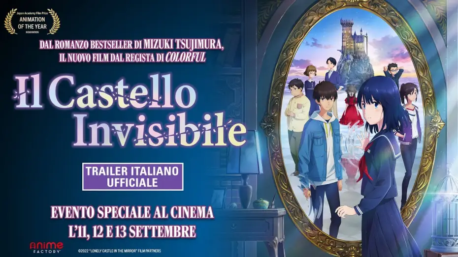 Watch film Lonely Castle in the Mirror | Il Castello Invisibile - Trailer Italiano Ufficiale