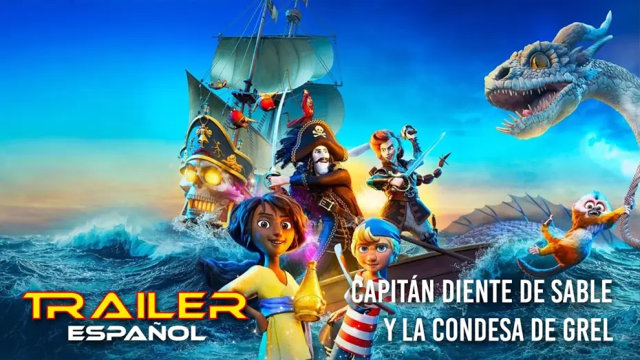 Watch film Captain Sabertooth and the Countess of Grel | Capit&aacute;n Diente de Sable y la Condesa de Grel - Tr&aacute;iler espa&ntilde;ol