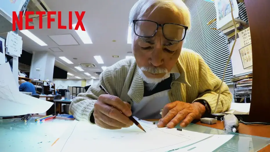 Watch film Hayao Miyazaki and the Heron | How Hayao Miyazaki Creates - Clip [Subtitled]