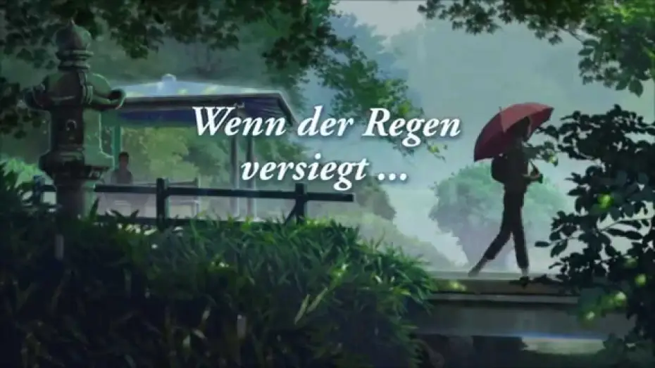 Watch film The Garden of Words | Garden of Words (Anime) -- Trailer HD