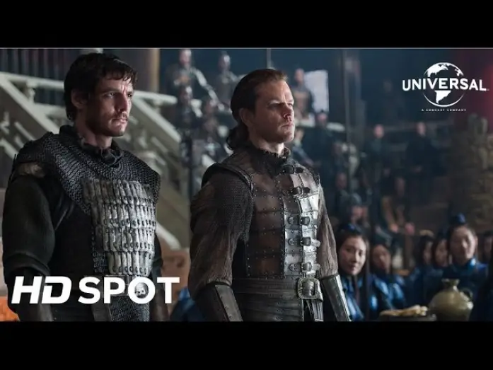 Watch film The Great Wall | La Grande Muraille / Spot 30s "S&rsquo;Unir" VOST [Au cin&eacute;ma le 11 Janvier]