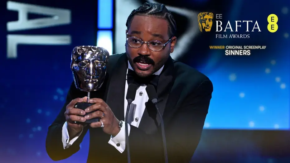 Watch film Sinners | Ryan Coogler Wins the Original Screenplay BAFTA for Sinners | EE BAFTA Film Awards 2026