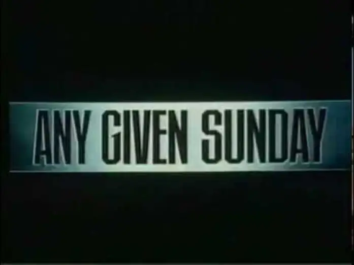 Watch film Any Given Sunday | Ogni maledetta domenica (2000) - Trailer ITALIANO
