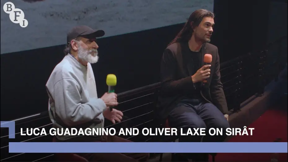 Watch film Sirāt | Sir&acirc;t director Oliver Laxe interviewed by Luca Guadagnino | BFI IMAX