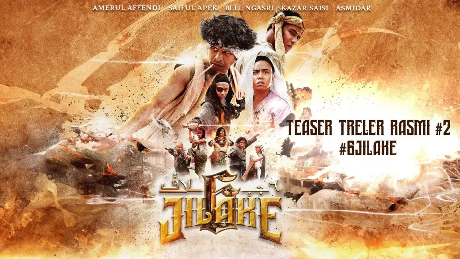 Watch film 6 Jilake | TEASER TRELER RASMI 6 JILAKE #2 | DI PAWAGAM 24 APRIL 2025