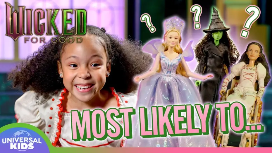 Watch film Wicked Part Two | Play "Most Likely To" with the Young Stars of Wicked!