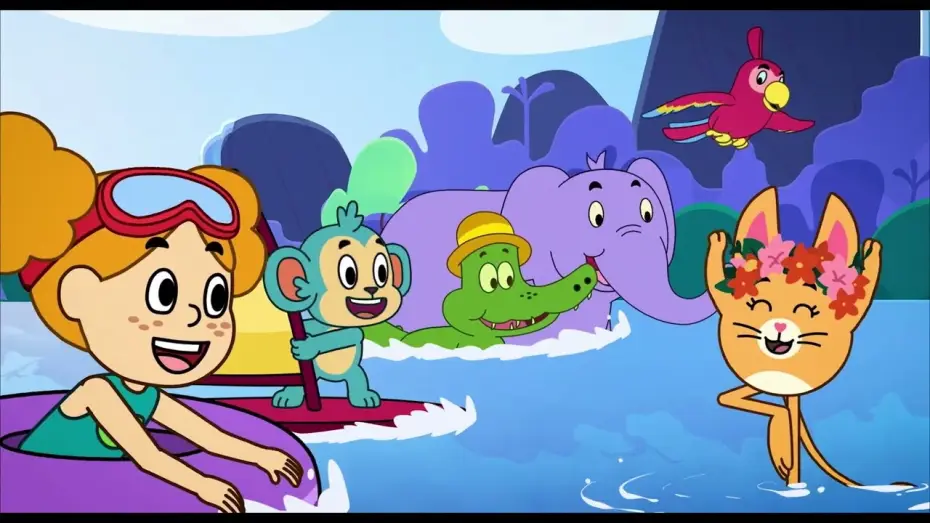 Watch film Arne Alligator och djungelkompisarna | Zwiastun