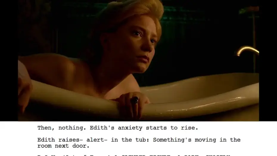 Watch film Crimson Peak | From Script to Screen: Bath Scene