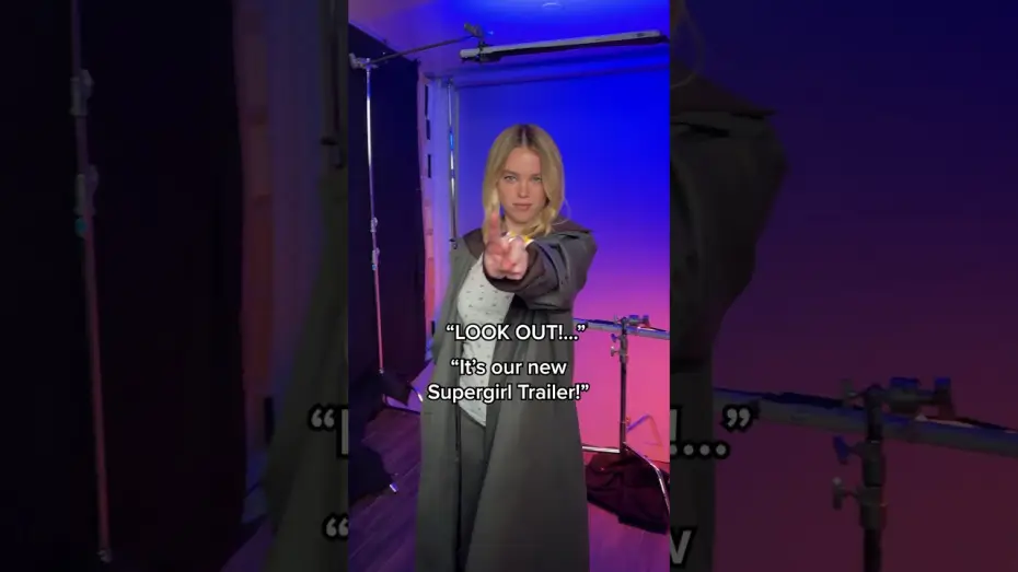Watch film Supergirl | Must be a greeting she picked up on another planet.
