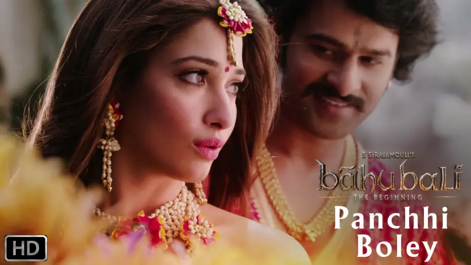 Watch film Bāhubali: The Beginning | Panchhi Bole | Romantic Song | Baahubali - The Beginning | Prabhas, Tamannaah