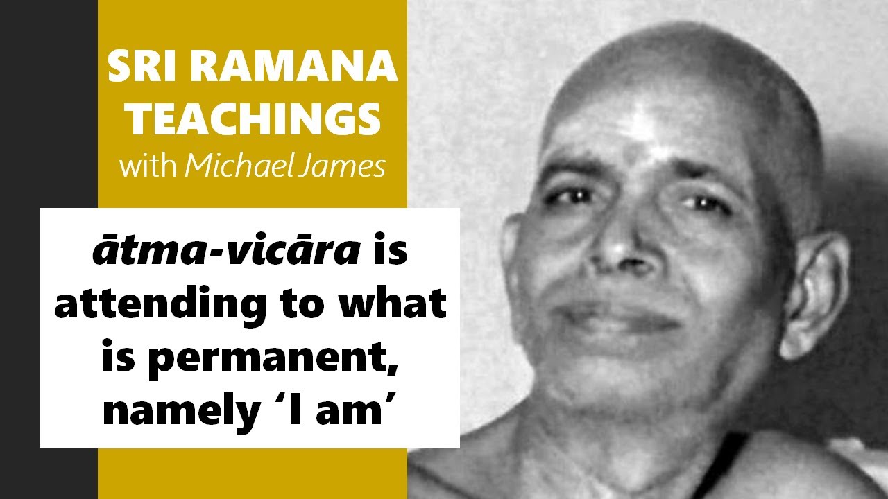 Watch film ātma vicāra is attending to what is permanent, namely &lsquo;I am&rsquo; | 2024-02-04 San Diego Ramana Satsang: ātma vicāra is attending to what is permanent, namely &lsquo;I am&rsquo;