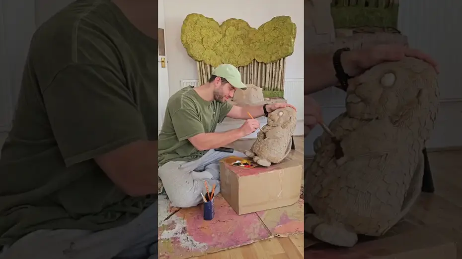 Watch film Hoppers | Mabel the Beaver Comes to Life! | Cardboard Art for Disney & Pixar&rsquo;s Hoppers