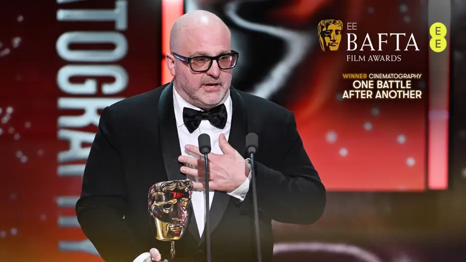 Watch film BC Project | One Battle After Another Wins The BAFTA For Cinematography | EE BAFTA Film Awards 2026
