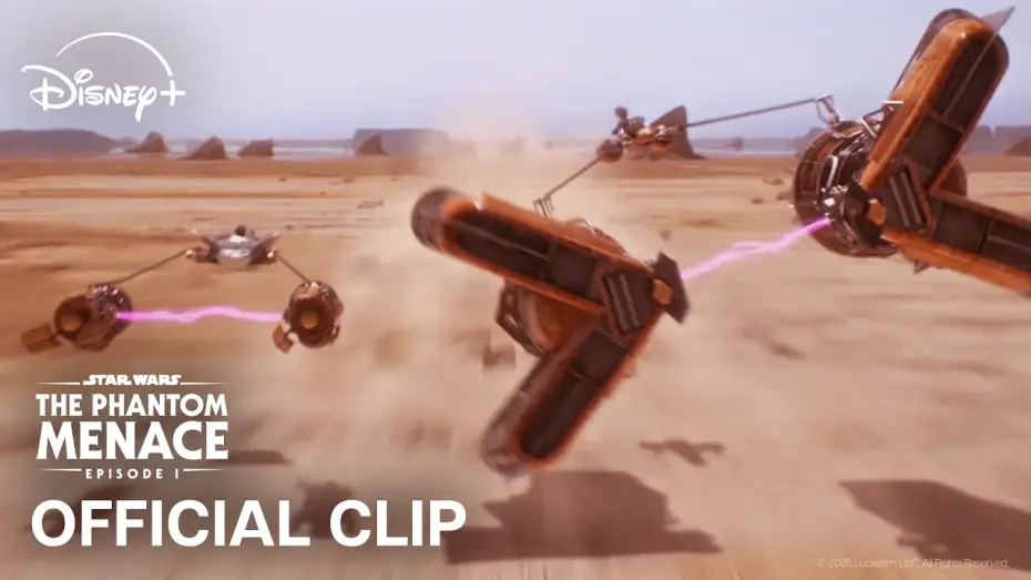 Watch film Star Wars: Episode I - The Phantom Menace | Anakin Wins Podrace - Official Clip
