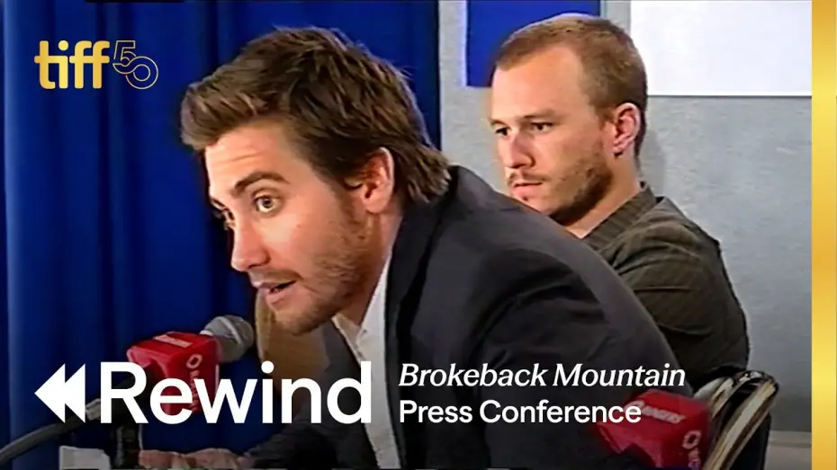 Watch film Brokeback Mountain | Press Conference (2005) | TIFF REWIND