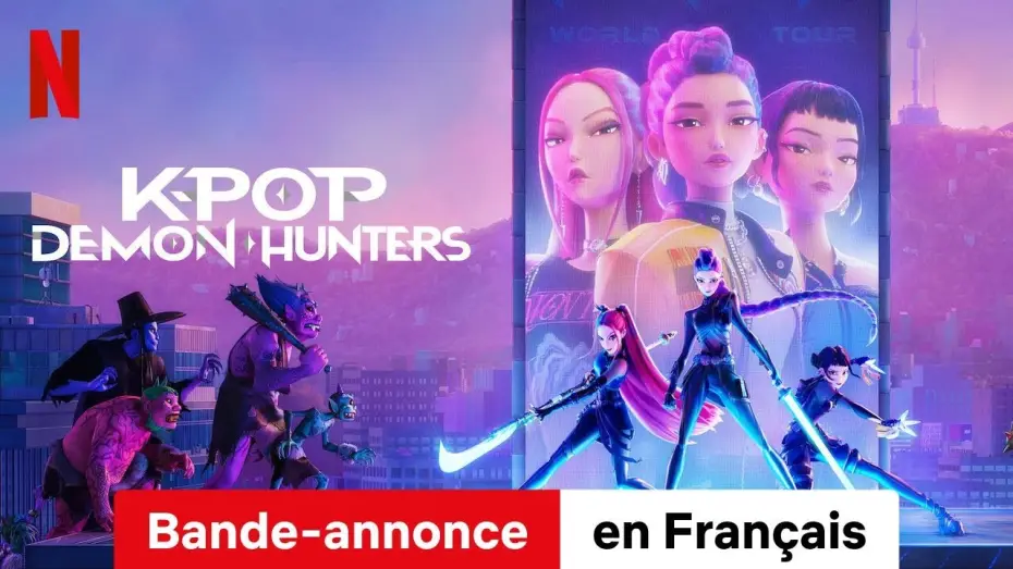 Watch film KPop Demon Hunters | KPop Demon Hunters (Bande-annonce) | Bande-Annonce en Fran&ccedil;ais | Netflix
