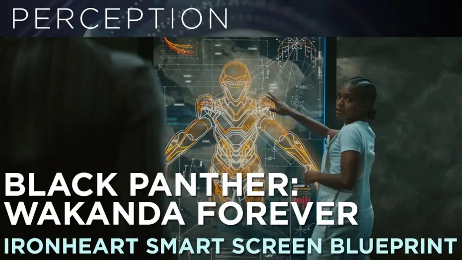 Watch film Black Panther: Wakanda Forever | Smart Screens & Ironheart Blueprint Display
